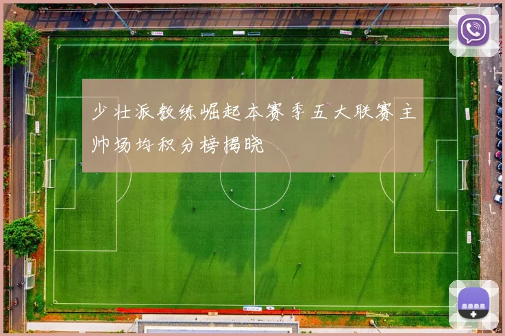 少壮派教练崛起本赛季五大联赛主帅场均积分榜揭晓