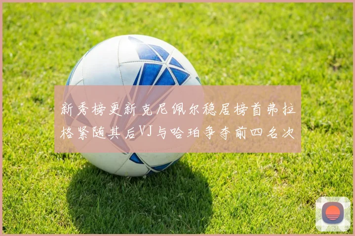 新秀榜更新克尼佩尔稳居榜首弗拉格紧随其后VJ与哈珀争夺前四名次